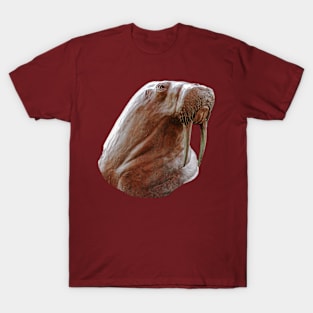 Walrus head statue T-Shirt